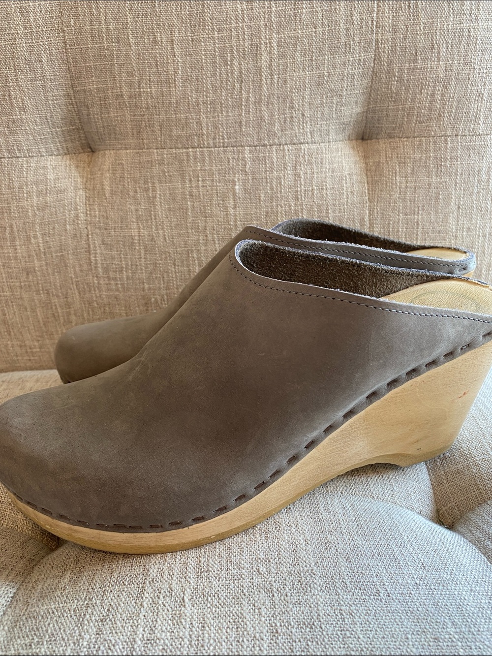 No.6 Mule Clogs / 9.5 / Grey